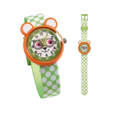 Djeco - Horloge - Wasbeer