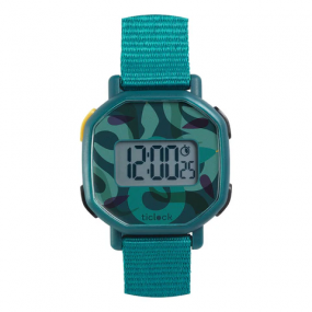 Djeco - Digitaal horloge - Green snakes