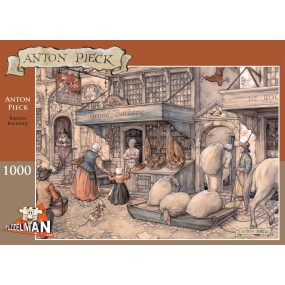 Anton Pieck - Brood Backerij 1000 stukjes Puzzelman