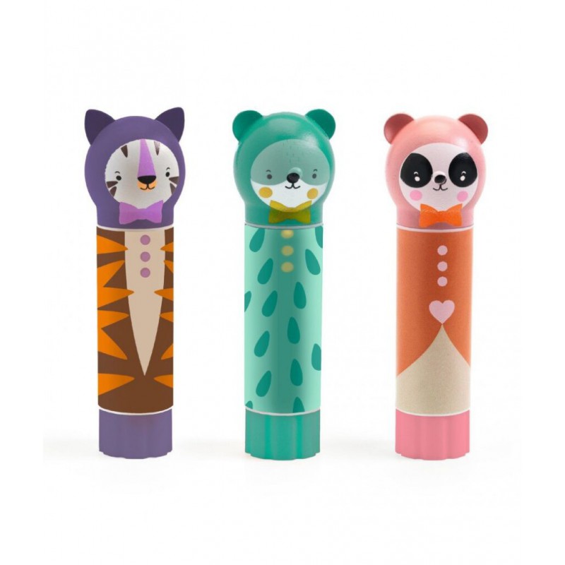Djeco - Lijmstift dieren divers