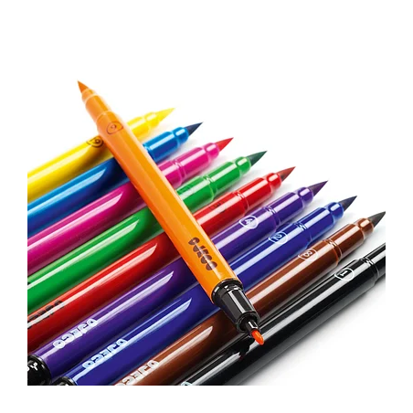 Djeco - 10 Penseelstiften classic
