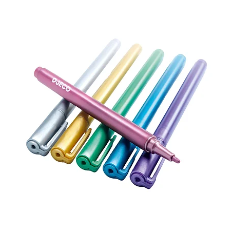 Djeco - 6 metallic markers