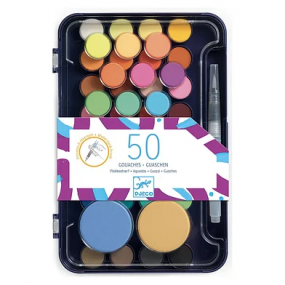 Djeco - Plakkaatverf 50 kleuren