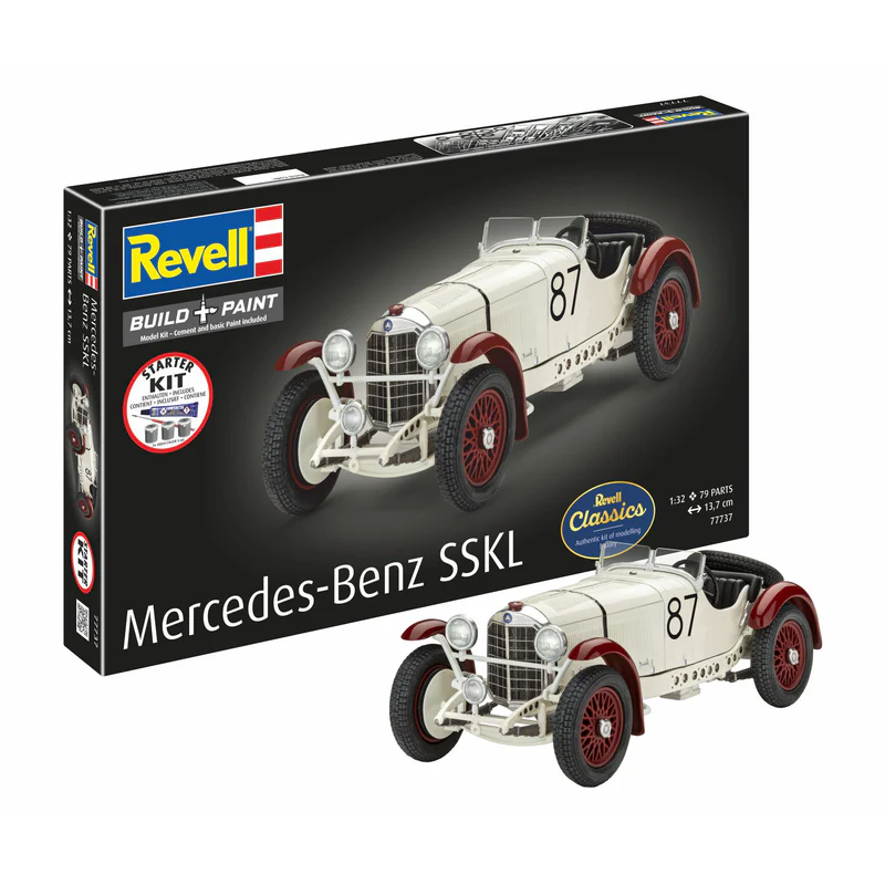 Start set, Mercedes-Benz SSKL, 1:32, Revell