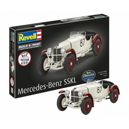 Start set, Mercedes-Benz SSKL, 1:32, Revell
