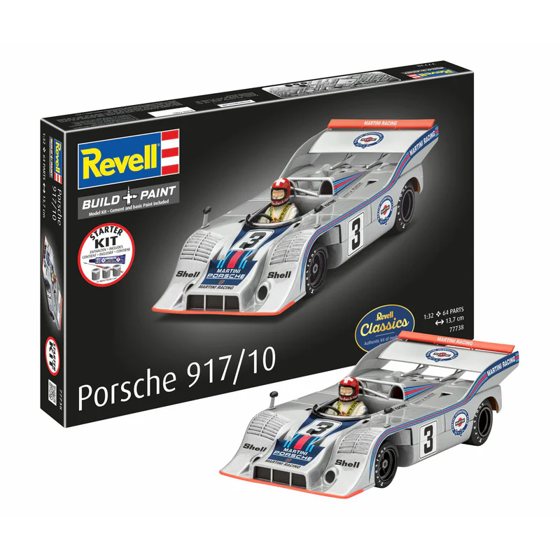 Start set, Porsche 917/10, 1:32, Revell