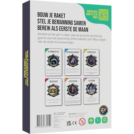 Astronaughties: Dobbel naar de Maan, dobbelspel