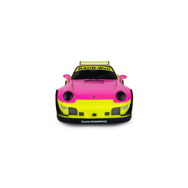 Porsche 911 RWB bodykit '24, roze/geel - 1:18 - Solido