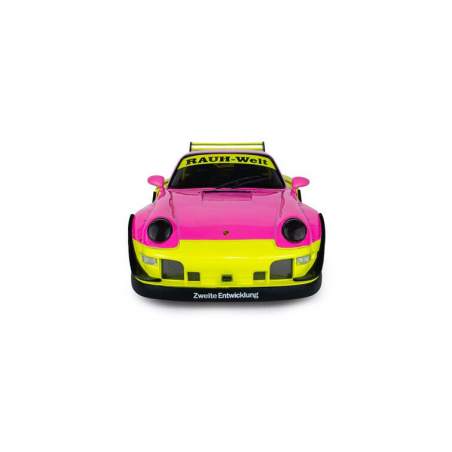 Porsche 911 RWB bodykit '24, roze/geel - 1:18 - Solido