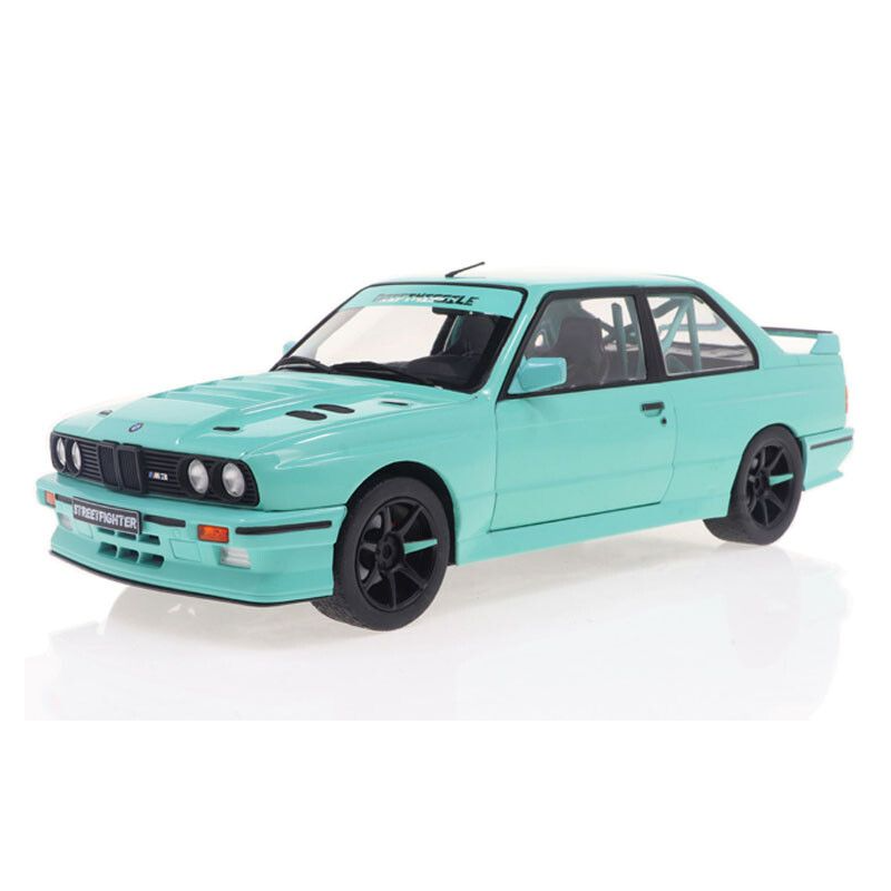 BMW M3 (E30) '90 Solido Works, blauw - 1:18 - Solido