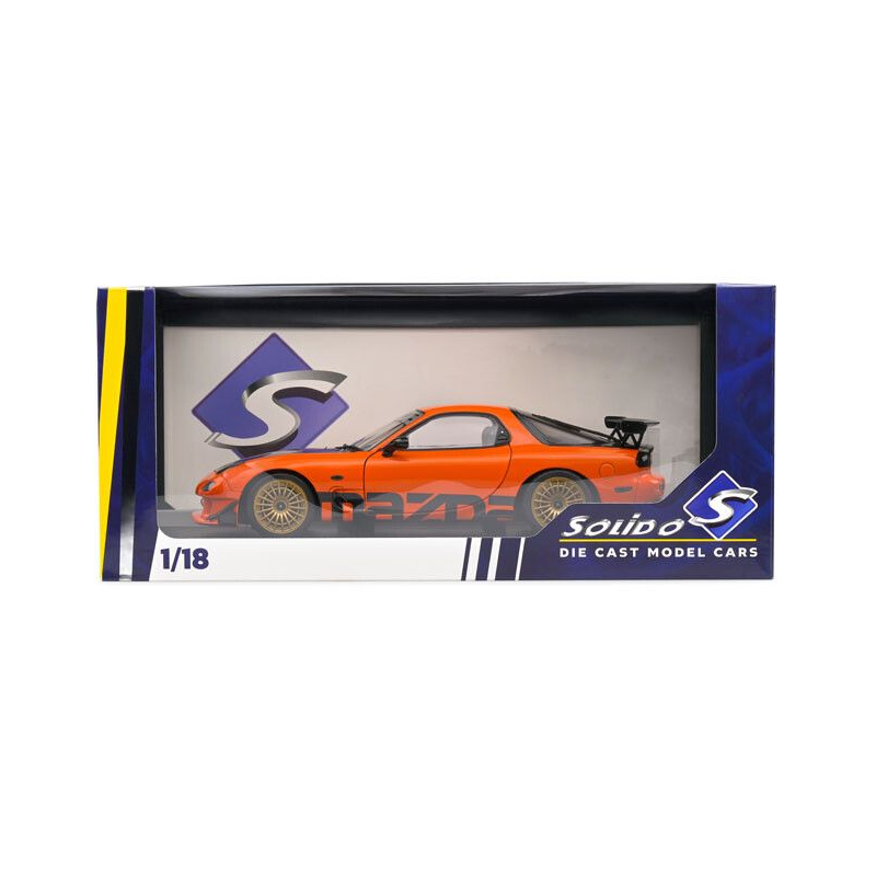 Mazda RX7 FD3RS Solido Works '99, oranje - 1:18 - Solido