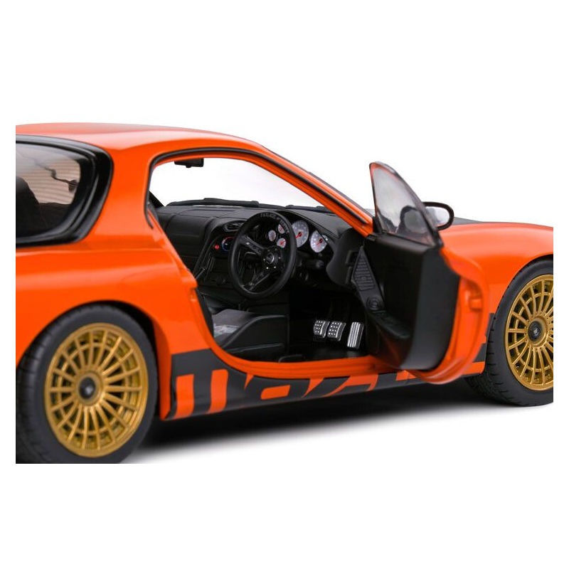 Mazda RX7 FD3RS Solido Works '99, oranje - 1:18 - Solido