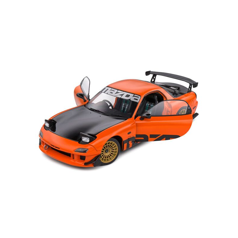 Mazda RX7 FD3RS Solido Works '99, oranje - 1:18 - Solido