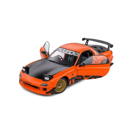 Mazda RX7 FD3RS Solido Works '99, oranje - 1:18 - Solido
