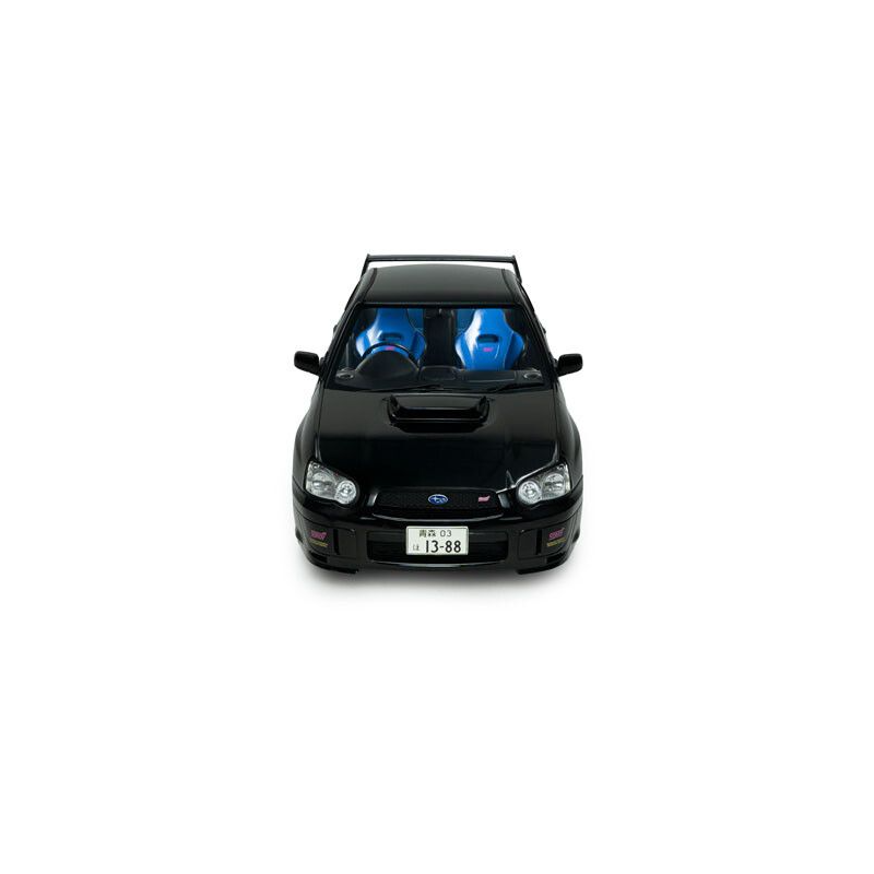 Subaru Impreza WRX STI '04, zwart (Java black pearl) - 1:18 - Solido