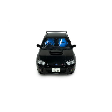 Subaru Impreza WRX STI '04, zwart (Java black pearl) - 1:18 - Solido