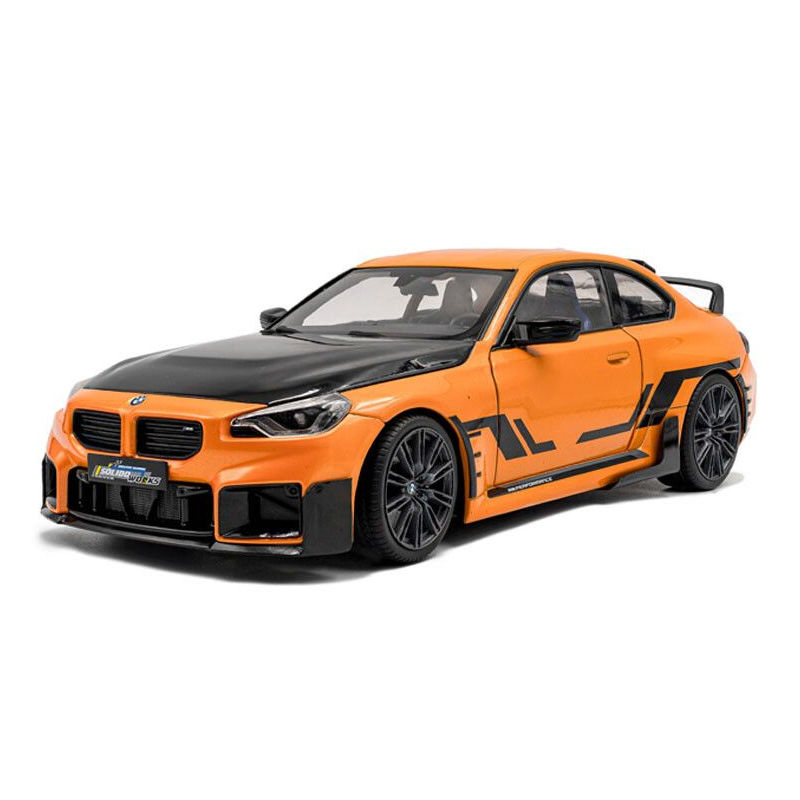 BMW M2 (G87) Performance Solido Works '24, oranje - Solido