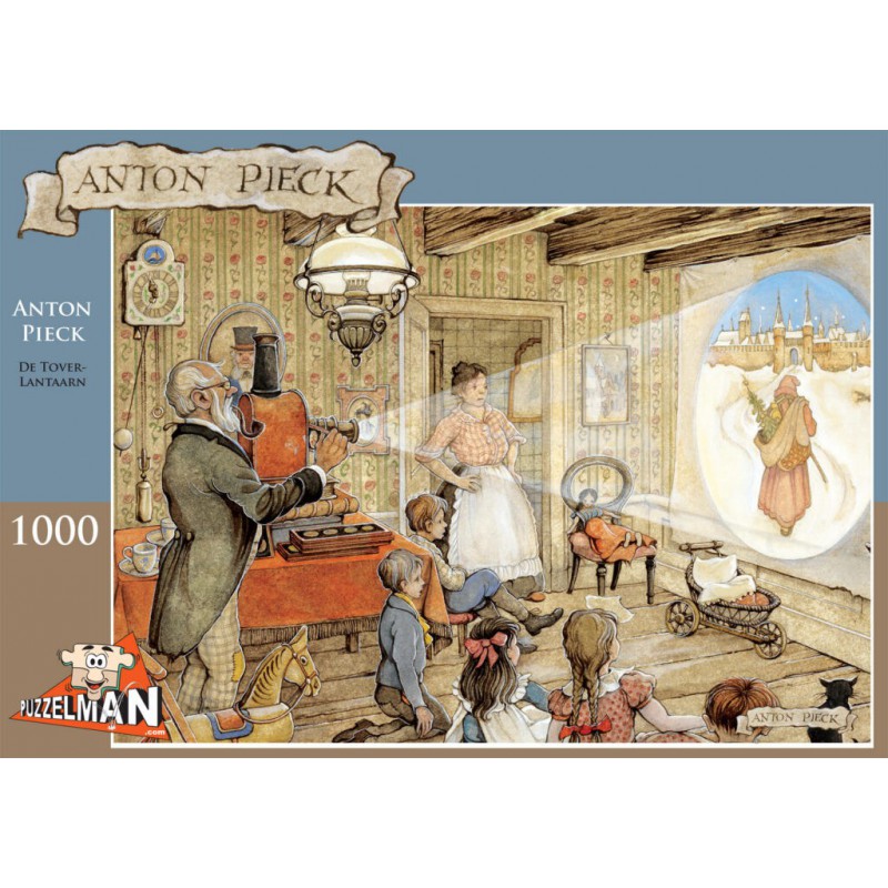 Anton Pieck - De Toverlantaarn  1000 stukjes Puzzelman