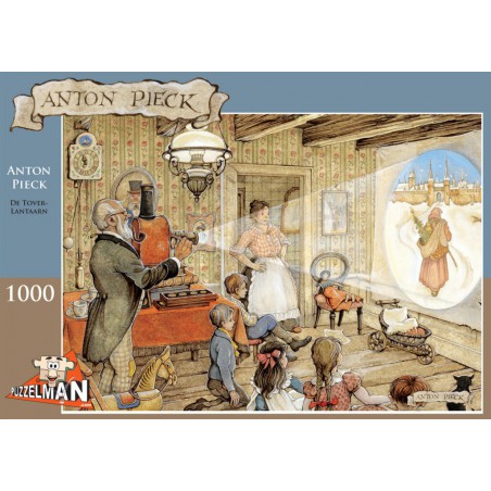 Anton Pieck - De Toverlantaarn  1000 stukjes Puzzelman