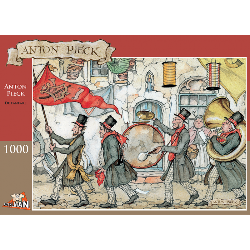 Anton Pieck - Fanfare, 1000 stukjes Puzzelman