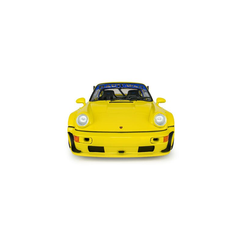 Porsche 911 (993) RWB bodykit '23, geel (Natali yellow) - Solido