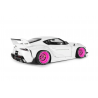 Toyota GR Supra Liberty Walk body kit '25, wit/roze - Solido