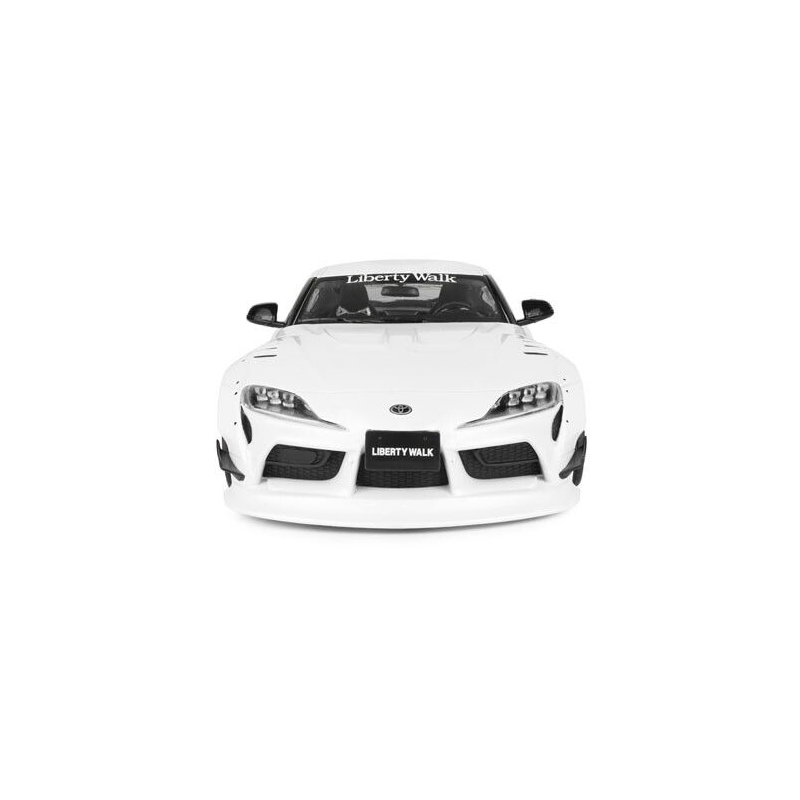 Toyota GR Supra Liberty Walk body kit '25, wit/roze - Solido