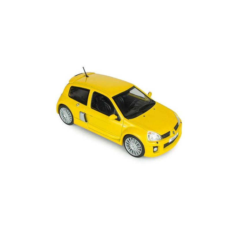 Renault Clio V6 Ph.2 '03, geel (Jaune Sirius) - 1:43 - Solido