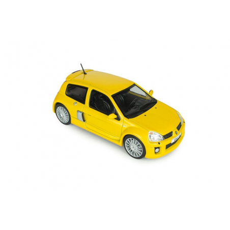 Renault Clio V6 Ph.2 '03, geel (Jaune Sirius) - 1:43 - Solido