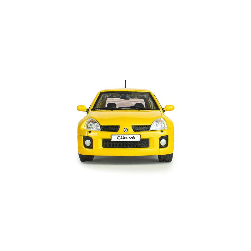 Renault Clio V6 Ph.2 '03, geel (Jaune Sirius) - 1:43 - Solido