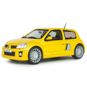 Renault Clio V6 Ph.2 '03, geel (Jaune Sirius) - 1:43 - Solido