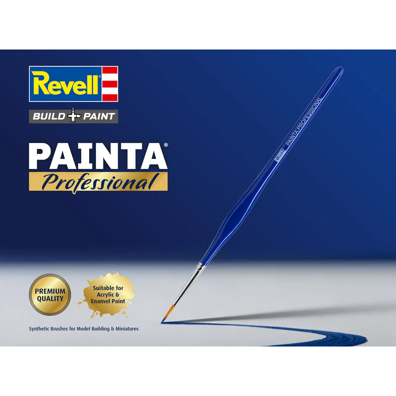 Painta professionele penselen: detailset