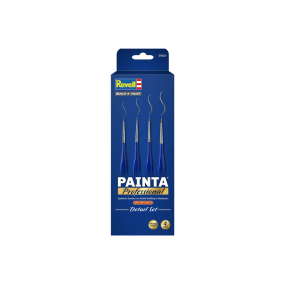Painta professionele penselen: detailset