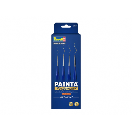 Painta professionele penselen: detailset