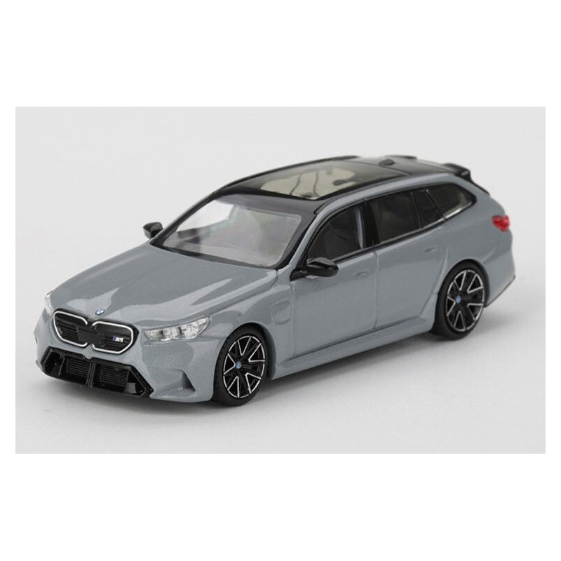 BMW M5 (G99) Touring '25, grijs metallic, blister 1:64, Mini GT (1096)