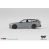 BMW M5 (G99) Touring '25, grijs metallic, blister 1:64, Mini GT (1096)