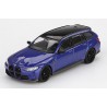 BMW M3 Touring Competition '23, blauw metallic blister 1:64, Mini GT (1090)