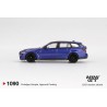BMW M3 Touring Competition '23, blauw metallic blister 1:64, Mini GT (1090)