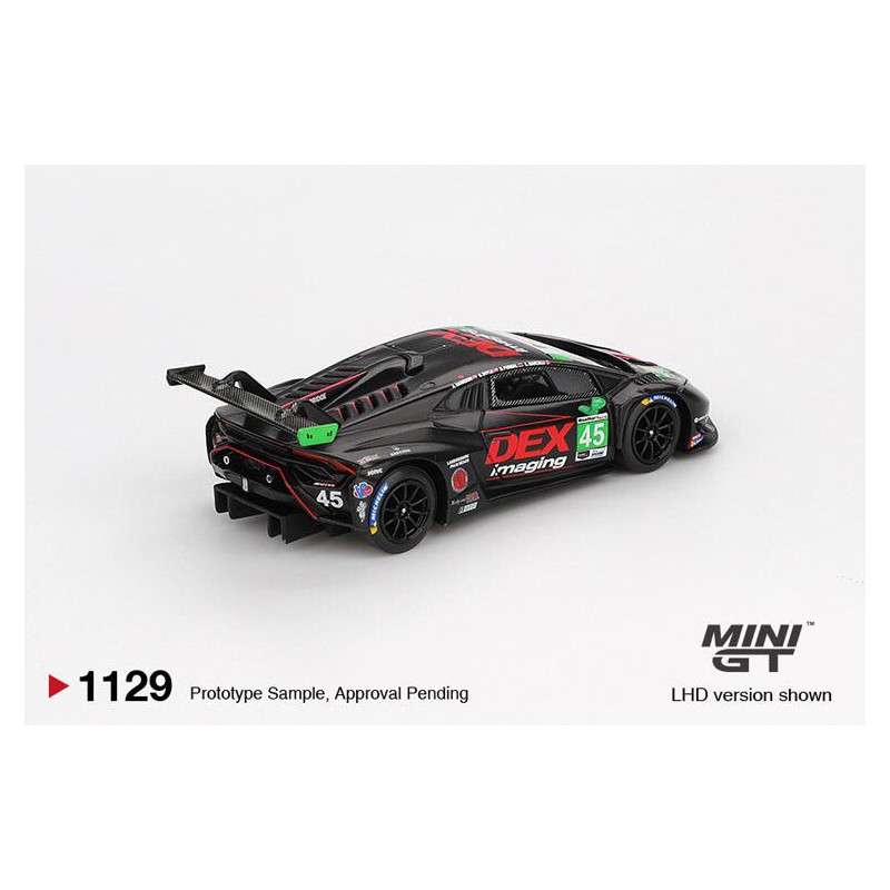 Lamborghini Huracan GT3 Evo 2 Nr.45 Dex Im. Daytona 24h '24 blister 1:64, Mini GT (1129)