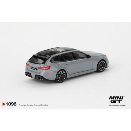 BMW M5 (G99) Touring '25, grijs metallic 1:64, Mini GT (1096)