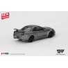 Nissan Skyline GTR (R34) '99, grijs (Dark metal grey) 1:64, Mini GT (1160)