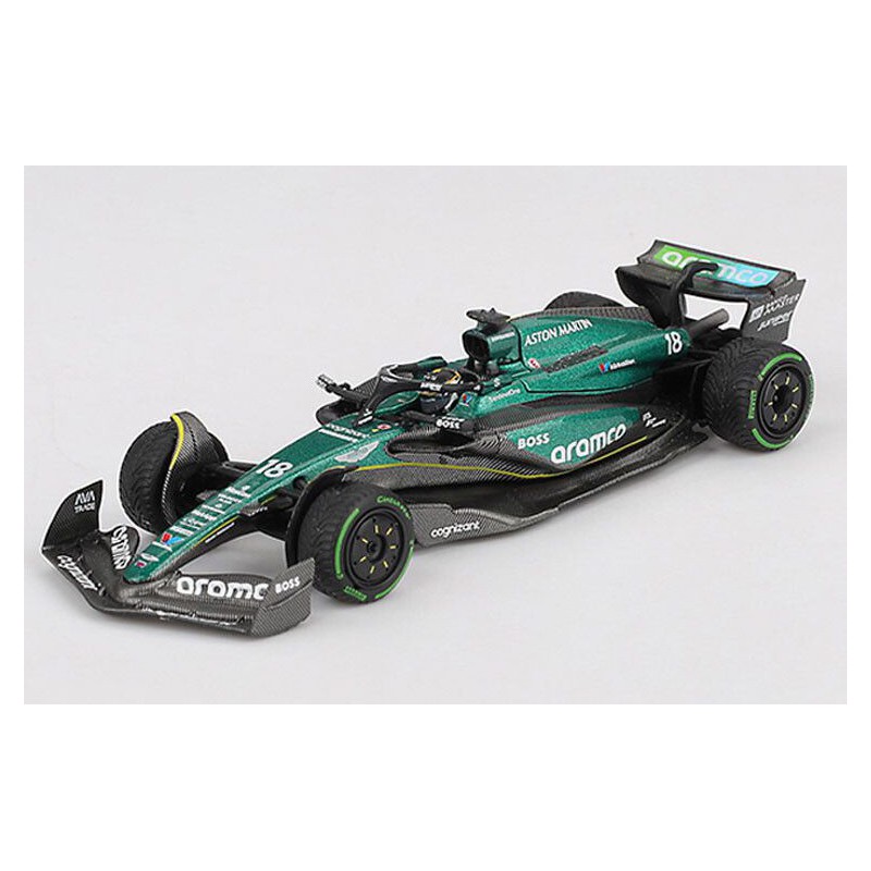 Aston Martin AMR24 Nr.18 Lance Stroll Canadian GP '24 1:64, Mini GT (1114)