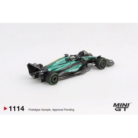 Aston Martin AMR24 Nr.18 Lance Stroll Canadian GP '24 1:64, Mini GT (1114)