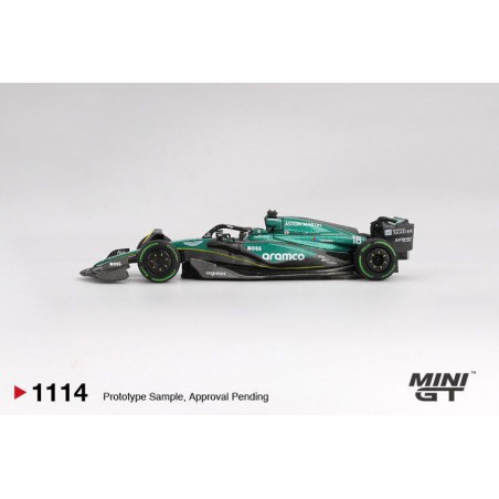 Aston Martin AMR24 Nr.18 Lance Stroll Canadian GP '24 1:64, Mini GT (1114)