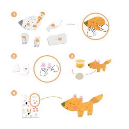 Djeco - Vingerverf Messy fun