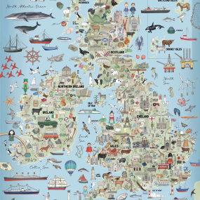 The British Isles, 1000 stukjes House of Puzzles