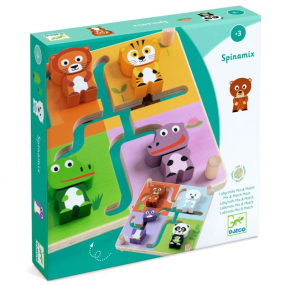 Djeco - Spinamix mix & match doolhofpuzzel