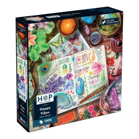 Happy vibes House of Puzzles 1000 stukjes
