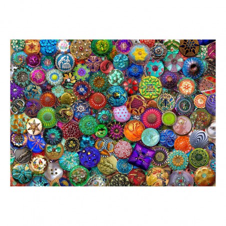Glass buttons, 1000 stukjes House of Puzzles