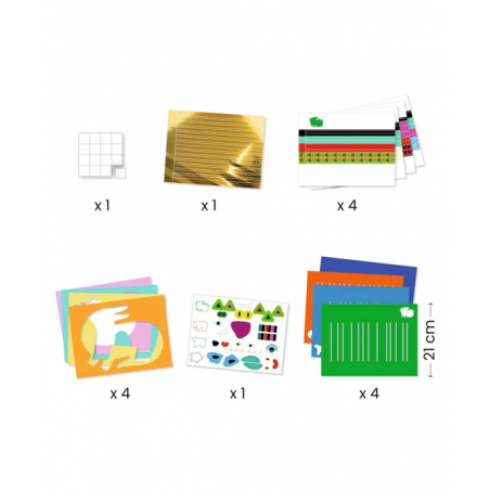 Djeco - Papier weven creatief